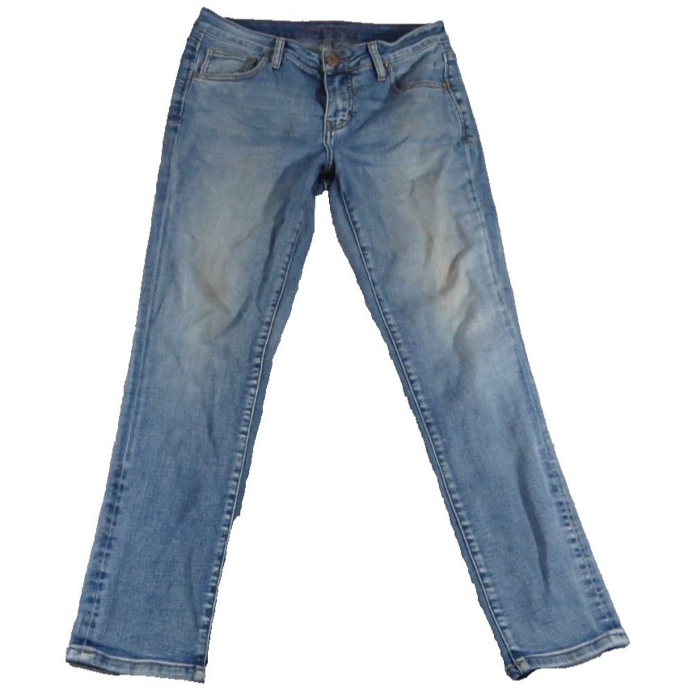 Jag Jeans Carter Girlfriend Selvedge Women 8 29 Medium Wash Blue Straight Pants